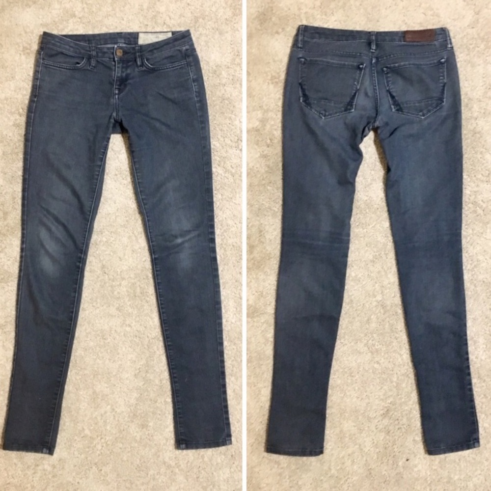 All Saints Grey Skinny Jeans (27)